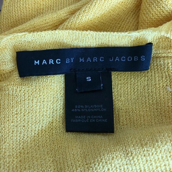Marc by Marc Jacobs Yellow Silk Blend Knit Sweater Small - Picture 13 of 13